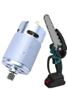 Motor 21V 14 Gigi, Motor 550, Motor Gergaji Tangan Tunggal Bertenaga Lithium, Gergaji Rantai Listrik, Motor Gergaji Mini 02239, Gergaji Portabel, Desain Ringkas, Motor Performa Tinggi, Sumber Daya Andal, Penghobi, Pekerja Luar Ruangan - Beraneka warna - View 1