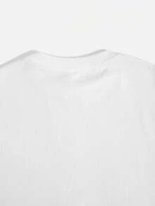 1pcs Women's Crew Neck T-Shirt Streetwear Style Von Ditch Snake Graphic Print Short Sleeve Summer Breathable Cotton Tee Ideal For Daily Wear Family Gatherings Summer Trips And Festive Occasions - trắng - Xem 4