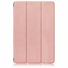 Ốp lưng máy tính bảng cho Galaxy Tab A11 Plus 11 inch 2025, chất liệu da PU, chức năng giá đỡ, vỏ bảo vệ, tự động bật/tắt màn hình, màu vàng hồng. - Hoa hồng vàng - Xem 5