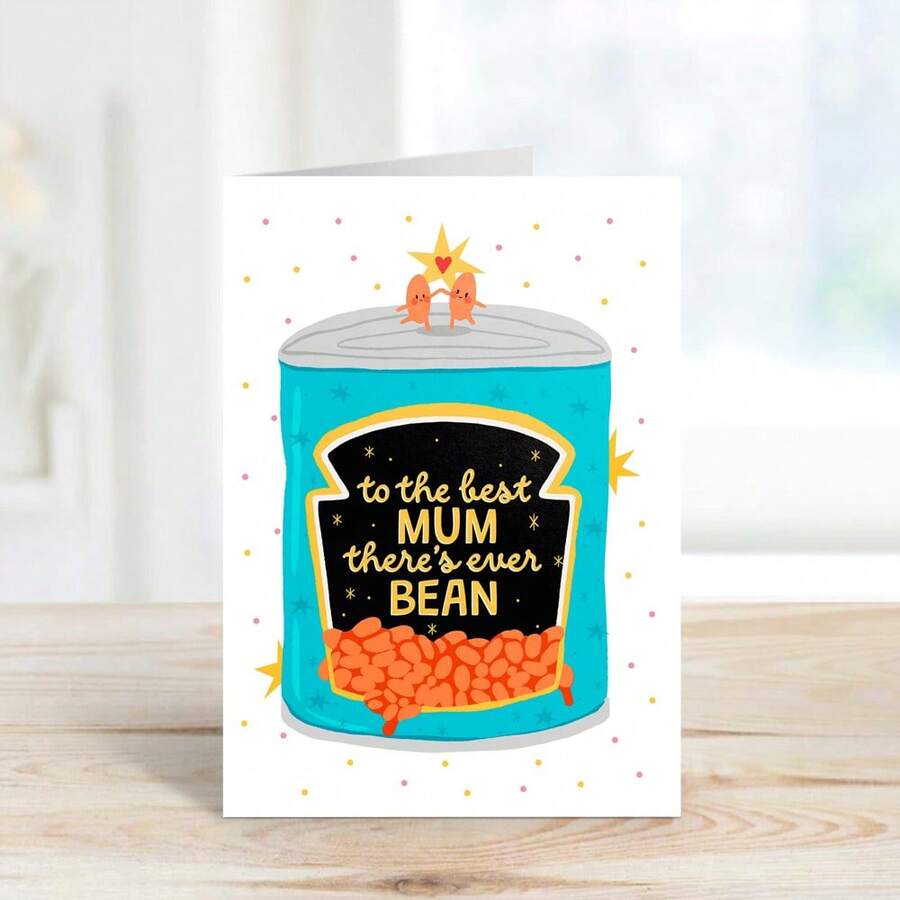 Thiệp chúc mừng Ngày của Mẹ vui nhộn, Thiệp minh họa dành cho mẹ, Thiệp chúc mừng Ngày của Mẹ dễ thương, Thiệp chúc mừng Ngày của Mẹ chơi chữ, Thiệp chúc mừng Ngày của Mẹ hài hước - nhiều màu - Xem 1