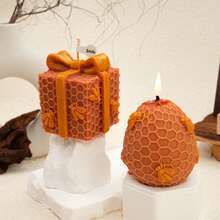 Zhonghui Mold Cute Bee Honeycomb Silicone Candle Mold Set, 3D Bee Hive Gift Box Honeycomb Egg Candle Molds For DIY Beeswax Candle Soap Resin Craft - Bee - View 6