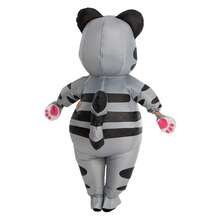 Inflatable Role-Playing Game, Featuring A Cute Gray Striped Cat, Perfect For Gatherings And Birthday Celebrations, Accommodating Players Up To 190 Cm In Height - Multicolor - View 4