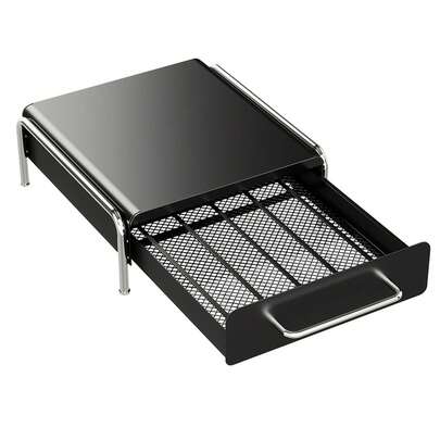 Coffee Pod Holder, Carbon Steel Coffee Capsule Organizer Storage Drawer For Home Office