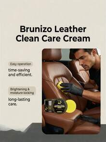 3-In-1 Leather Care Cream, Household & Automotive Leather Cleaner, Conditioner And Protectant - Solid State - View 6