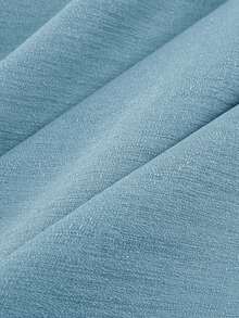 1片装薄纱窗帘，带孔眼，透光窗帘，半透明窗帘，家用/办公用窗帘，纯色现代简约涤纶薄纱窗帘，透光，适用于卧室/客厅/阳台，防紫外线 - 藍色 - 查看 6