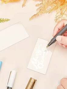 Transparent Acrylic Table Card - Blank Rectangular Place Card Suitable For Wedding, Birthday, Dinner Table Decor - Calligraphy Handwriting Applicable For Clear Labels - Transparent - View 3