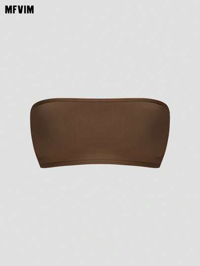  MFVIM Women's Seamless Pink Hollow-Out Cropped Camisole, Adjustable Backless Design, Breathable & Comfortable Casual Active Crop Top, Suitable For Outdoor Running, Cycling, Yoga, Pilates, Gym Workout, Versatile Fashion Essential