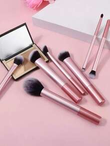 17pcs Makeup Brush And Sponge Tool Set, Professional Makeup Brushes And Makeup Sponge Set, Powder Puff Makeup Brush Set, Makeup Brush Set, Full Makeup Tools, Makeup Gift Box Set - Multicolor - View 5
