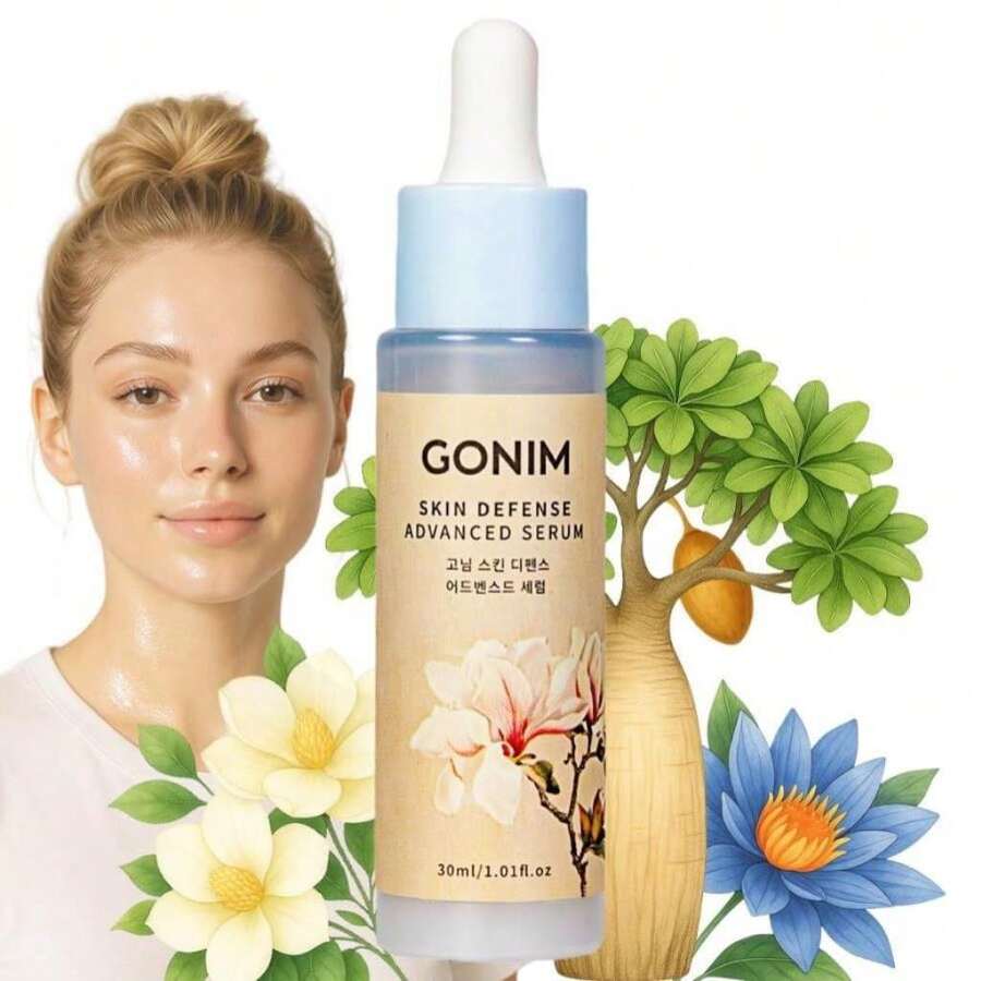GONIM Face Serum Moisturizer Korean Skin Care,Skin Barrier Repair,Ultra Hydrating Serum, Barrier Repair Face Moisturizer For Women, Korean Skincare Gifts For Women For All Skin 101 Fl Oz - ColorA - 查看 1