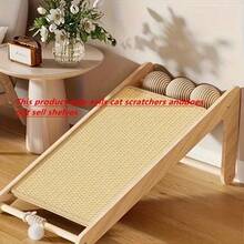 1pc Durable Sisal Rope Cat Scratching Post - Multi-Layer Climbing And Scratching Pad, With Hidden Adhesive, Neat Design To Protect Sofa, Includes Replacement Pad Only (Excludes Climbing Frame), Cat Scratching Post, Pet Furniture, Minimalist Pet Accessories, Cat Furniture, Suitable For Multi-Cat Households, Pet Lovers - one-size - View 5