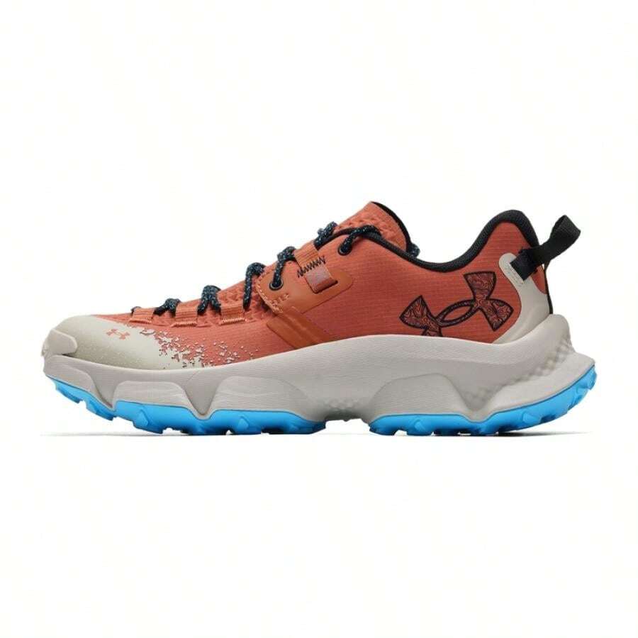 Under Armour UA Charged Expanse Low 户外鞋,轻便舒适,减震透气,适合徒步、通勤和休闲穿着,货号:6000766-843 - 橘色 - 查看 1