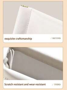 2件套自动密封防水化妆包、卫生巾袋、首饰袋、纸巾袋、耳机线袋、迷你口红信封零钱包、收纳包、旅行必备 - 彩色 - 查看 6