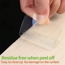 50pcs Heavy Duty Double-Sided Adhesive Tape - Strong Sticky Tape For Easily Hanging Photos, Carpets And Home Decor - Multicolor - View 8