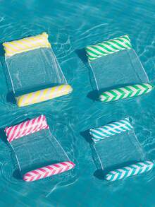 1 Peça Rede de Piscina, Rede de Água Flutuante de Piscina, Flutuador de Rede de Piscina para Adultos, Cama Flutuante de Natação, Rede Inflável para Adultos, Diversão e Descanso de Férias - Multicolorido - Visão 11