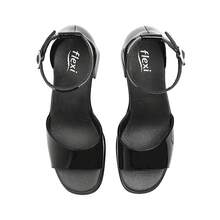 SANDALIAS DAMA FLEXI 127602 CHAROL NEGRO - Negro - Ver 4