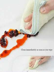 Premium 100% PVC Transparent Tablecloth, 1.0mm Thick, Scratch-Resistant, Wear-Resistant, Heat-Resistant, Easy To Clean, Suitable For Home, Hotel, Restaurant And Cafe Tables, Minimalist And Fashionable Tablecloth Effectively Protects Furniture. - White - View 8