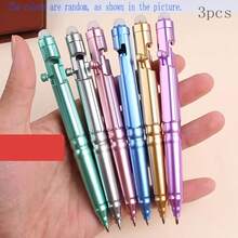 4pcs Creative Erasable Ballpoint Pens - Random Color - Student Stationery, Sniper Neutral Pen - Back To School Student Supplies - Multicolor - View 8