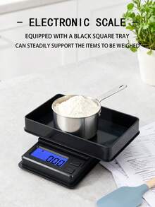 [Best Seller]1 Pc Flip Cover 500g/1000g High Precision Weighing Dedicated Multifunctional Digital Electronic Scale,Jewelry Scale,Coffee Bean Scale,Tea Scale,Pocket Size Digital Scale,Gold Balance Scale,Portable Pocket Scale,Pharmaceutical Jewelry Electronic Scale,Kitchen Scale,Useful Tool,Kitchen Supplies Fine Weighing Food Ingredients,Digital Pocket Scale,Suitable For Jewelry Scale,Easy To Carry,Powered By AAA Batteries (Batteries Not Included) - jewelry scales - View 2