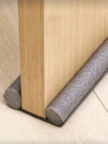 Foam Under Door Draft Stopper, Self-Adhesive Weather Stripping, Noise Reduction And Insulation Gap Seal Strip, 1PC - Door Sealing Strip - View 7