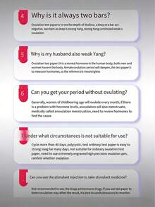 3/10pcs Ovulation Test Strips, Ovulation Preparation Detection, Follicle Monitoring (Not Pregnancy Test Strips) - White - View 4