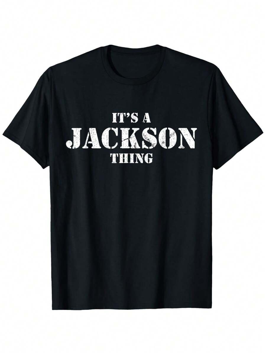 This Is A Jackson-Style, Vintage Distressed Jackson, Pure Cotton, Men's Guitar T-Shirt, Round Neck, Black, 180 Grams - màu đen - Xem 1