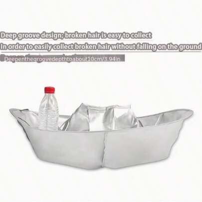 1 chiếc áo choàng cắt tóc kiểu dù có thể điều chỉnh, thiết kế dù tiện lợi, có thể gấp gọn và tiết kiệm không gian, phù hợp cho người lớn, rộng rãi và thoải mái, chống rụng tóc và giữ quần áo sạch sẽ. Chất liệu bền và thoáng khí, dễ mặc và điều chỉnh, lý tưởng cho các salon chuyên nghiệp, cắt tóc tại nhà, nhuộm tóc và các liệu trình chăm sóc tóc. Một món quà tuyệt vời cho sinh nhật, thợ làm tóc và Ngày của Mẹ.
