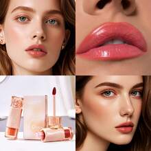 保湿镜面唇油，滋养打造高光泽妆效，不粘腻，丰盈3D双唇，持久保湿，淡化唇纹，滋润保湿，妇女节礼物 - 多色 - 查看 6