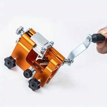 Portable Chainsaw Chain Sharpener Quick Chainsaw Grinder For Outdoor Use Aluminum Manual Chainsaw Chain Sharpener Jig Quick Grinding Tool Suitable For Various Chainsaws Ranging From 6 Inches To 22 Inches - Multicolor - View 4