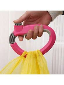 Comfortable Grip Plastic Shopping Bag Carrier - Durable Basic Bag Organizer, Easily Complete Daily Grocery Shopping And Home Supplies Storage, Prevent Bag Cuts - Multicolor - View 10