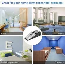 Portable Door Alarm To Protect Your Home Or Apartment Anytime, Anywhere! - Black - View 8