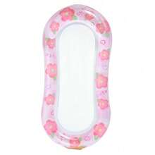 1pc Inflatable Floating Lounger Chair With Floral Elements, Includes Headrest, Made Of PVC Material, Suitable For Water, Beach, Pool, Theme Parties, Inflatable Water Floats, Water Resting Bed, Pool Floating Accessories, Requires Separate Air Pump Purchase - Sequined Flower Floating Bed - View 13