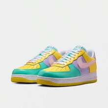 Nike Air Force 1 '07 Low SE Men's Casual Shoes Yellow Pulse Pink Foam IQ9706-701 - 黃色 - 查看 2