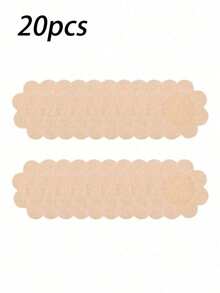 20pcs Disposable Nipple Covers, Seamless Breathable Self-Adhesivelnvisible Bra, Women's Lingerie & Underwear Accessories,Low Cut Evening Dresses, Bras, Underwear Accessories, Nipple Covers To Prevent Exposure, Wedding Photography Supplies, Wedding Clothing Accessories - 20個花形 - 查看 12