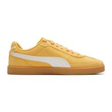 Puma Club II Era SD休闲运动鞋，户外运动简约舒适滑板鞋 409204-03，男女通用 - 芥菜色-暖白 - 查看 2
