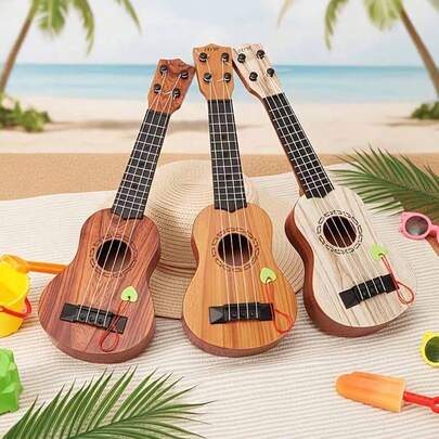 Đàn ukulele đồ chơi nhẹ, dễ mang theo. Có dây nylon thoải mái và kèm theo miếng gảy. Núm chỉnh dây kiểu bánh răng cho phép chỉnh dây chính xác. Phù hợp cho người mới bắt đầu và những người yêu âm nhạc, đây là một món quà Giáng sinh phổ biến có thể mô phỏng phong cách chơi của đàn oud Ả Rập Xê Út.