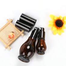 1pc 10ml/20ml/30ml Amber Glass Refillable Spray Bottle - Leak-Proof Essential Oil, DIY Travel Use, Amber Glass Anti-Light Decomposition, Minimalist Design Durable Container, Liquid Storage Bottle, Beauty Organizer Essential - A - View 6