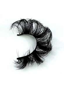 7 Cặp lông mi giả kiểu Nga dày dặn, kiểu mắt mèo cổ điển, lông mi giả tự nhiên DD xoăn bồng bềnh, lông mi giả đan chéo dày dặn giúp kéo dài mi, tạo hiệu ứng trang điểm tự nhiên, lông mi giả dạng dải. - màu đen - Xem 2