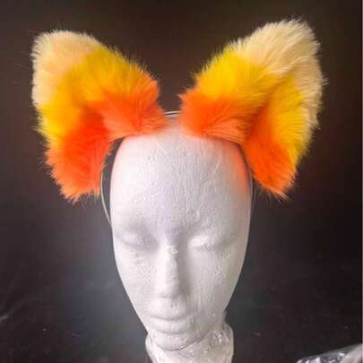 Rainbow Ears Headband Costume Headwear