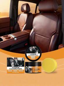 3-In-1 Leather Care Cream, Household & Automotive Leather Cleaner, Conditioner And Protectant - Solid State - View 13