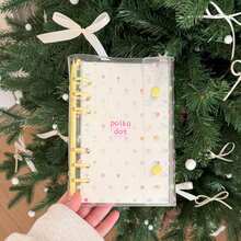 A6 Double Buckle Bowknot Star Transparent PVC Soft Cover Loose-Leaf Sticker Memo Pad, Suitable For Scrapbooking, Bullet Journaling, Instant Camera Album, Sticker Collection, Note Taking, Transparent PVC, Double Buckle Design, Bowknot Star, Soft Shell Protection, Detachable Loose-Leaf, Portable And Stylish, Multi-Functional Storage - Rectangle - View 13