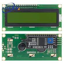 ódulo de pantalla LCD1602 I2C pantalla azul verde 5V PCF8574 adaptador IIC Llate para SFFT - LCD1602 Verde - Ver 4