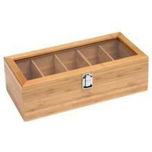 Hộp đựng trà bằng tre có nắp từ tính - Cửa sổ acrylic trong suốt dễ quan sát - Hộp đựng trà bằng gỗ bền chắc với 8 ngăn điều chỉnh được - Hoàn thiện bằng gỗ, có thể xếp chồng lên nhau, thích hợp đựng trà túi lọc, hộp đựng đa năng. - Màu tre - Xem 12