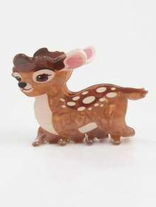 1pc Creative New Cartoon Animal Claw Clip, Versatile Acrylic Cute Deer Hair Clip, Stylish Hair Accessory - Multicolor - View 4