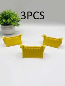 3 kẹp may chịu lực cao - Kẹp may vá và thủ công bền chắc, kẹp viền dễ mở tiện dụng, dụng cụ chuyên nghiệp cho người mới bắt đầu đan móc và người lớn tuổi. - màu vàng 3mm - Xem 15