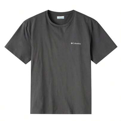 Columbia Áo thun nam tay ngắn CSC™ Basic Tee, màu xám, kiểu dáng tối giản, thích hợp cho hoạt động ngoài trời, thể thao, tay ngắn, thoáng khí, thoải mái, cổ tròn, đơn giản, tay ngắn, mùa hè AE8963011