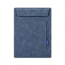 Customized Text Logo Magnetic Loose-Leaf Binder A4 File Folder, Built-In Pen Holder, Customized Logo Leather Conference Pad Clipboard, Business Loose-Leaf Organizer, Magnetic Closure, Name Tag Style Label, Corporate Gift, Portable Writing Pad, Multi-Function Business Card Holder, Business Office Organizer, High-End Business Gift Customization - Multicolor - View 8