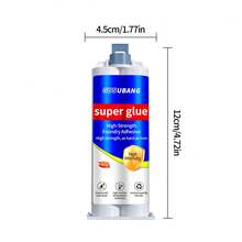 1/2 piezas Súper Pegamento/Pegamento AB Fuerte/Pegamento para Moldeado, Usado para Reparar Artículos del Hogar. Adhesivo para Radiador, Tanque de Agua, Tanque de Combustible, Radiador, Metal, Hierro, Energía Solar, Tubería de Agua y Otros Adhesivos de Soldadura a Prueba de Fugas, Adhesivo Epoxi de Soldadura en Frío Resistente al Calor - Superpegamento - Ver 9