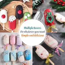 8-Cavity Silicone Ice Cream Pop Mold, Reusable DIY Classic Ice Cream Maker - Multicolor - View 7