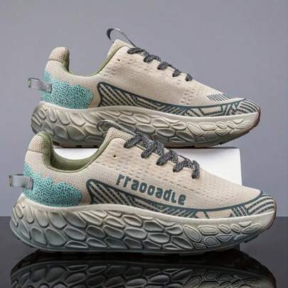 Outdoor Fashionable Low-Top Thick-Soled Casual Shoes, Korean Style High Street Versatile Sneakers