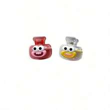 Cherry-Shaped Toothbrush Holder, Adorable Cherry Pattern, Compact And Portable, Protects Toothbrush Head, Dual-Hole Design For Easy Drainage And Ventilation, Suitable For Home, Dorm And Travel Use | Cute Toothbrush Head Storage Rack, Bathroom Organization Assistant, Ideal Choice For Home And Dorm - Multicolor-6 - View 11